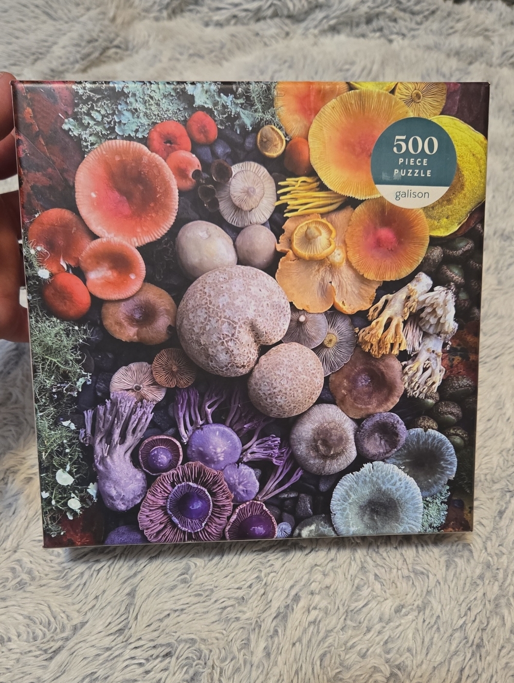 Galison - Shrooms in Bloom 500 Piece  Puzzle